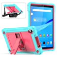 thumbnail image 1 of Dteck Case for Lenovo Tab M8 8.0 inch, Heavy Duty Shockproof Case with Shoulder Strap for Lenovo Tab M8 TB-8505F/8505X, Built-in Kickstand,Mint+Rose, 1 of 7