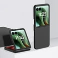 thumbnail image 1 of Dteck Case for Motorola Razr 2024,Slim Flip Phone Case,Thin Premium Hard Plastic Matte Anti-Scratch Cover Case for Motorola Razr 2024,Black, 1 of 7