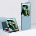 thumbnail image 1 of Dteck Case for Motorola Razr 2024,Slim Flip Phone Case,Thin Premium Hard Plastic Matte Anti-Scratch Cover Case for Motorola Razr 2024,Skyblue, 1 of 7