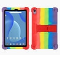 thumbnail image 1 of Dteck Case for Onn. 7" Tablet 2024 Model, Soft Silicone Shockproof Cover with Kickstand for Onn 7" Gen 4 (Model:100135924),Rainbow, 1 of 7