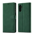 thumbnail image 1 of Dteck Case for Samsung Galaxy A13 5G,Magnetic Leather Card/Cash Slot Wallet Case Shockproof Rubber Kickstand Full Body Protective Cover,Green, 1 of 1