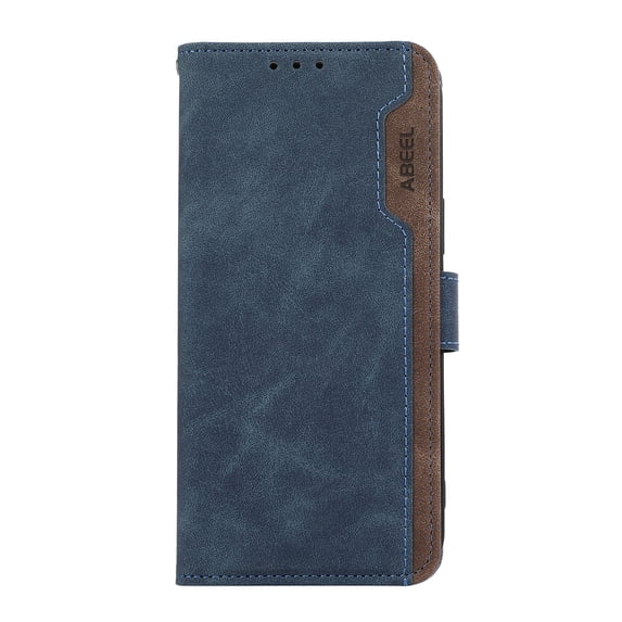 Dteck Case for Samsung Galaxy A13 5G Wallet Cover, Magnetic Shockproof with RFID Blocking Wallet Card Slot Anti-Fingerprint Slim Cover Shell, Blue
