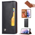 thumbnail image 1 of Dteck Case for Samsung Galaxy A14 5G,Magnetic Leather Card Slots Wallet Case Shockproof Rubber Kickstand Cover,Black, 1 of 6