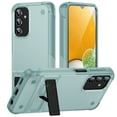 thumbnail image 1 of Dteck Case for Samsung Galaxy A14 5G,Military Grade Shockproof Rubber Armor Case Hybrid Hard PC Buit-in Kickstand Back Cover,Green, 1 of 7