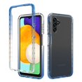 thumbnail image 1 of Dteck Case for Samsung Galaxy A14 5G,Shockproof Rubber Gradient Case Hyrbid PC Bumper Transparent Flexible TPU Back Protective Cover,Blue, 1 of 5