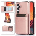 thumbnail image 1 of Dteck Case for Samsung Galaxy A15 5G,Magnetic PU Leather Card Slots Wallet Case Shockproof Kickstand Back Cover for Galaxy A15,Rosegold, 1 of 7