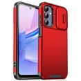 thumbnail image 1 of Dteck Case for Samsung Galaxy A15 ,Shockproof TPU+PC Slide Camera Cover Protection Case Slim Back Cover for Galaxy A15 5G,Red, 1 of 7