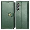 thumbnail image 1 of Dteck Case for Samsung Galaxy A25 5G,Magnetic Leather Card Slots Wallet Case Shockproof Rubber Kickstand Flip Cover,Green, 1 of 7