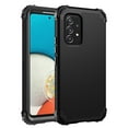 thumbnail image 1 of Dteck Case for Samsung Galaxy A53 5G 6.5-inch,Shockproof Rubber Case 3-Layer Protection Armor Hybrid Hard Phone Back Cover for Galaxy A53 5G,Black, 1 of 7