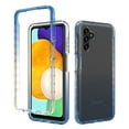 thumbnail image 1 of Dteck Case for Samsung Galaxy S23 FE,Shockproof Rubber Gradient Case Hyrbid PC Bumper Transparent Flexible TPU Back Protective Cover,Blue, 1 of 5