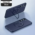 thumbnail image 1 of Dteck Case for Samsung Galaxy S23,Shockproof PC Case Magnetic Invisible Stand Slim Back Cover Compatible with MagSafe for Galaxy S23,Blue, 1 of 6