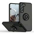 thumbnail image 1 of Dteck Case for Samsung Galaxy S23,Shockproof Rubber Magnetic Ring Holder Kickstand Slim Back Cover for Galaxy S23,Black, 1 of 8