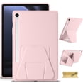 thumbnail image 1 of Dteck Case for Samsung Galaxy Tab S10 FE 2025/ Tab S9 FE 5G 10.9 Inch/ Tab S9 11 Inch, Slim Lightweight Protective Cover with Multi-Angle Stand,Pink, 1 of 6