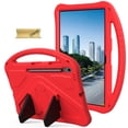 thumbnail image 1 of Dteck Case for Samsung Galaxy Tab S10 FE Plus 13.1 Inch Tablet 2025, EVA Shockproof Cover with Handle Stand,Red, 1 of 5