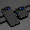 thumbnail image 1 of Dteck Case for Samsung Galaxy Z Flip 4 2022, Slim Fit Matte PC Cover Skin-Friendly Phone Case for Galaxy Z Flip4, Black, 1 of 6