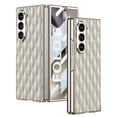 thumbnail image 1 of Dteck Case for Samsung Galaxy Z Fold 6,Luxury Leather Case Plating PC Built-in Front Screen Protector Cover for Galaxy Z Fold 6 5G,Titaniumgray, 1 of 9