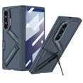 thumbnail image 1 of Dteck Case for Samsung Galaxy Z Fold 6,Shockproof PC Built-in Screen Protector Case Hinge Protection Stand Cover for Galaxy Z Fold 6,Darkgreen, 1 of 9