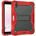 thumbnail image 1 of Dteck Case for iPad 10th Generaiton 10.9 inch 2022 Release,Heavy Duty Shockproof Rubber Rugged 3-Layer Protective Case Kicsktand Cover,Red, 1 of 8