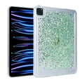 thumbnail image 1 of Dteck Case for iPad Air 3rd Generatio, iPad Pro 10.5 Inch 2017/2015 Case, Matte Glitter Sturdy Shockproof Hard Cover for Girls,Green, 1 of 6