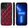 thumbnail image 1 of Dteck Case for iPhone 11 6.1 inch, Shockproof Slim Lightweight PU Leather Back Protective Case Support Wireless Charging, Winered, 1 of 6
