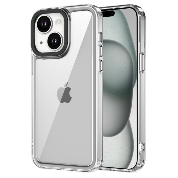 Dteck Case for iPhone 11, Non-Yellowing Shockproof Bumper Protective Phone Cover, Anti-Scratch Hard PC Back Cover for iPhone 11 6.1 Inch,Clear