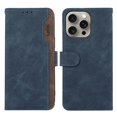 thumbnail image 1 of Dteck Case for iPhone 13 Wallet Cover, Magnetic Shockproof with RFID Blocking Wallet Card Slot Anti-Fingerprint Slim Cover Shell, Blue, 1 of 7