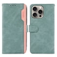 thumbnail image 1 of Dteck Case for iPhone 15 Pro Wallet Cover, Magnetic Shockproof with RFID Blocking Wallet Card Slot Anti-Fingerprint Slim Cover Shell, Turquoiseblue, 1 of 7