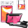 thumbnail image 1 of Dteck Case for iPad 10.2" 8th Generation (2020 Released) ,Shockproof 3-Layer Protection Rubber iPad 7th Gen 10.2" 2019 Cover Shoulder Strap Hybrid PC Kickstand Case Without Screen Protector,Rose, 1 of 7