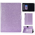 thumbnail image 1 of Dteck Case for iPad 10.2-inch 9th Generation 2021,Magnetic Bling Glitter PU Leather Card Holder Wallet Folio Kickstand Shockproof Cover for iPad 8th/7th Gen 10.2",Purple, 1 of 5
