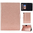 thumbnail image 1 of Dteck Case for iPad 10.2-inch 9th Generation 2021,Magnetic Bling Glitter PU Leather Card Holder Wallet Folio Kickstand Shockproof Cover for iPad 8th/7th Gen 10.2",Rosegold, 1 of 5