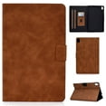 thumbnail image 1 of Dteck Case for  iPad 11-inch (A16) 2025 /iPad 10th Generation 10.9-inch 2022,Magnetic Leather Case Smart Card Pocket Wallet Kickstand Cover for iPad 10th/11th Gen,Brown, 1 of 7