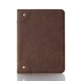thumbnail image 1 of Dteck Case for iPad 11-inch (A16) 2025/iPad 10th Generation 10.9 inch,Shockproof Leather Card Cash Slots Wallet Case Kickstand Hybrid Rubber Folio Cover for iPad 10th/11th Gen,Brown, 1 of 5
