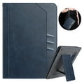 thumbnail image 1 of Dteck Case for iPad 6th/5th Gen & iPad Air 2 / iPad Air 1st Gen 9.7-inch, PU Leather Business Folio Stand Cover with Card Holder Pocket Design Wrist Strap, Auto Wake/Sleep and Multiple Viewing Angles, 1 of 8