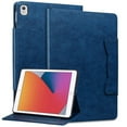 thumbnail image 1 of Dteck Case for iPad 9th 8th 7th Gen 10.2”/iPad Air 3rd Gen/iPad Pro 10.5”,Magnetic PU Leather Smart Auto Wake/Sleep Folio Stand Case Card Slots Cover,Darkblue, 1 of 5