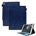 thumbnail image 1 of Dteck Case for iPad 9th 8th 7th Generation,Magnetic Leather Smart Case Card Slots Wallet Shockproof Rubber Kickstand Cover for iPad 10.2 inch 2021/2020/2019,Blue, 1 of 5