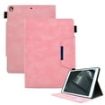 thumbnail image 1 of Dteck Case for iPad 9th 8th 7th Generation,Magnetic Leather Smart Case Card Slots Wallet Shockproof Rubber Kickstand Cover for iPad 10.2 inch 2021/2020/2019,Pink, 1 of 5
