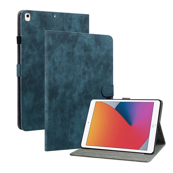 Dteck Case for iPad 9th Generation (2021) / 8th Generation (2020) / 7th Gen (2019) 10.2 Inch,Slim Fit Lightweight Smart Cover Auto Sleep Wake Shockproof Folio Stand Case for Apple iPad 10.2",Darkblue