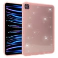 thumbnail image 1 of Dteck Case for iPad Air 11-Inch M2 (2024), iPad Air 5th Generation / iPad Air 4th Generation 10.9 Inch Shockproof Cover with Glitter Translucent Back Shell,Glitter Pink, 1 of 5