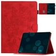 thumbnail image 1 of Dteck Case for iPad Air (3rd Generation) 10.5" 2019 / iPad Pro 10.5" 2017 Case, Embossed Butterfly PU Leather Slim Fit Folio Stand Cover with Auto Wake/Sleep,Red, 1 of 5