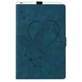thumbnail image 1 of Dteck Case for iPad Pro 11 Inch 2024,Smart Magnetic Leather Butterfly Pattern Card Holder Wallet Hybrid Rubber Kickstand Case Cover for iPad Pro 11" (M4) 2024,Blue, 1 of 7