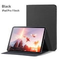 thumbnail image 1 of Dteck Case for iPad Pro 11 Inch 2nd/3rd Generation 2021/2020/2018, Premium PU Leather Folio Stand Cover Smart Auto Wake/Sleep and Multiple Viewing Angles, Black, 1 of 2