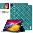 thumbnail image 1 of Dteck Case for iPad Pro 11 inch 2022/2021/2020/2018, iPad Air 5th/4th Generation 10.9 inch, Smart with Card Holder Auto Sleep/Wake Cover Protective Soft PU Leather Case for Apple iPad Pro 11", Green, 1 of 6