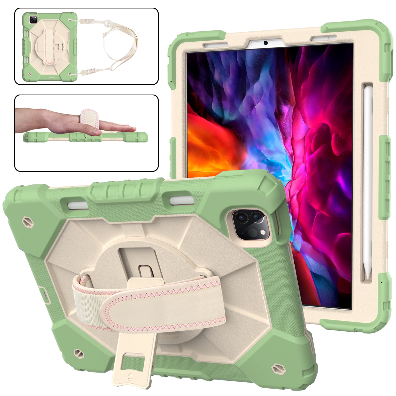 Case For iPad Pro 11 inch 4th/3rd/2nd Heavy Duty Hybrid Shockproof Stand  Cover