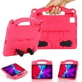 thumbnail image 1 of Dteck Case for iPad Pro 11-inch 4th/3rd/2nd/1st Gen,iPad Air 4/Air 5 Kids Safe Shockproof Light Weight Handle Stand Case EVA Foam Protective Cover,Rose, 1 of 5
