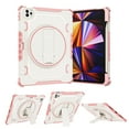 thumbnail image 1 of Dteck Case for iPad Pro 11 inch 4th 3rd 2nd Gen,iPad Air 4th 5th Gen 10.9" Shockproof Rubber Case Heavy Duty Silicone Rugged Kickstand Protective Cover for iPad Pro 11" 2022/2021/2020/2018,Pink, 1 of 8