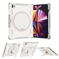 thumbnail image 1 of Dteck Case for iPad Pro 11 inch 4th 3rd 2nd Gen,iPad Air 4th 5th Gen 10.9" Shockproof Rubber Case Heavy Duty Silicone Rugged Kickstand Protective Cover for iPad Pro 11" 2022/2021/2020/2018,Gray, 1 of 8