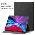 thumbnail image 1 of Dteck Case for iPad Pro 12.9-inch 5th/4th/3th Gen,Shockproof Leather Smart Hybrid Rubber Kickstand Folio Flip Case Protective Slim Cover For iPad Pro 12.9" 2021/2020/2018,Black, 1 of 6