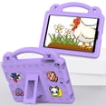 thumbnail image 1 of Dteck Case for iPad mini 5/mini 4/mini 3/mini 2/mini 1,Kids Friendly Shockproof EVA Case Kickstand Handle Protective Shell Cover for iPad mini 1/2/3/4/5 7.9-inch,Lightpurple, 1 of 7