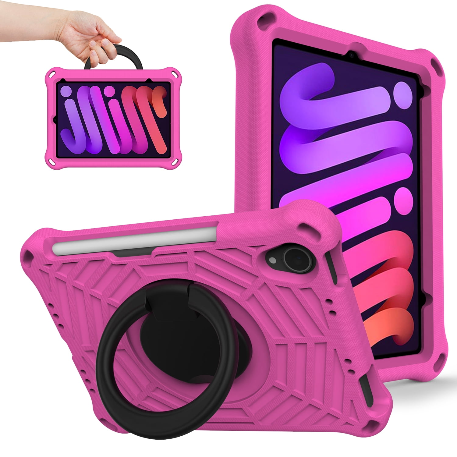 Dteck Case for iPad mini 6th Generation 8.3 inch,Shockproof EVA Case