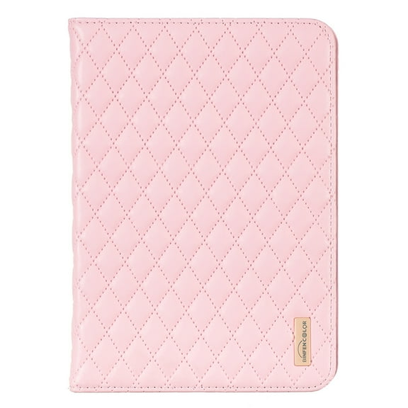 Dteck Case for iPad mini (A17 Pro) 8.3 inch 2024/iPad mini 6th Gen,Shockproof Leather Case Card Holder Wallet Kickstand Folio Cover for iPad mini 6/mini 7,Pink